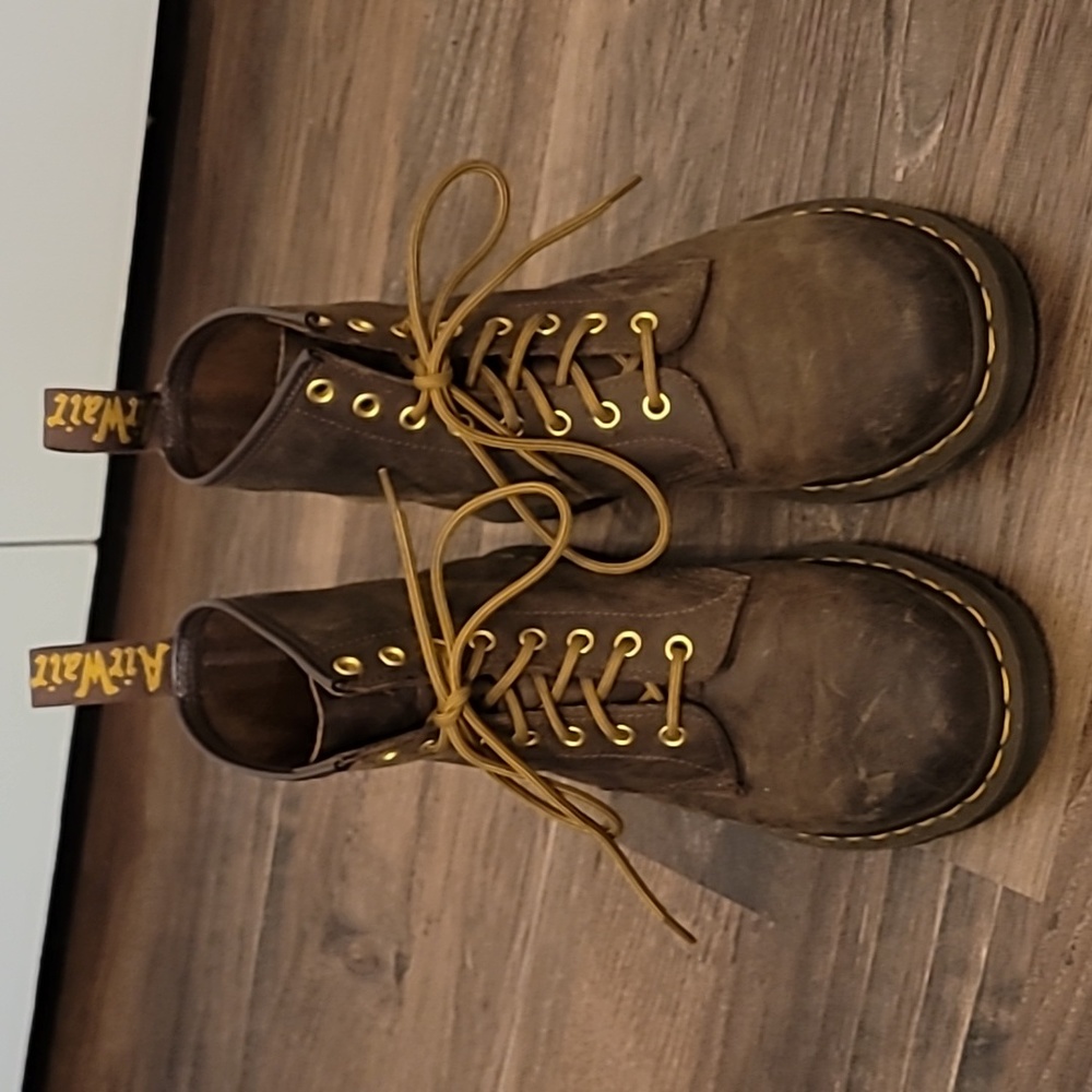 Dr. Martens brown boots